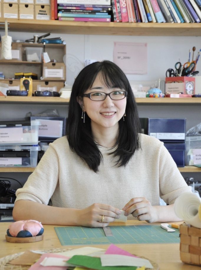 Portrait of Seika Lee Klein in a studio